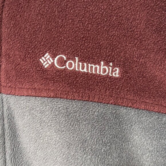 Columbia Zip Up Fleece Jacket, Size M - Picture 4 of 5
